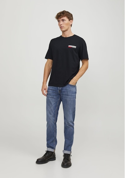 Jack & Jones JJECORP LOGO TEE PLAY Erkek Siyah Tişört