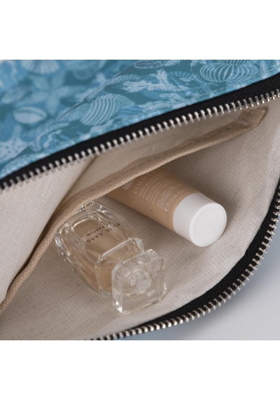Bloominbag Ocean Bloom Clutch / El Çantası Portföy Turkuaz