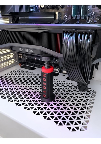 Ekran Kartı Destek Aparatı, Ekran Kartı Tutucu, Radeon Siyah Gpu Support 7-12cm Ayarlanabilir
