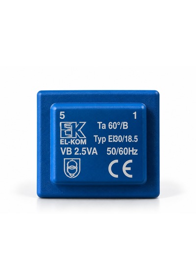 El-kom Elkom Vb 2,5va Eı30/18.5 Kapsüllü Trafo 50/60hz Pcb Tipi Transformatör