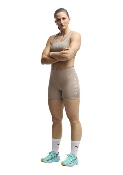 529417-81 Puma X Hyrox W Ess Short Tıght Kadın Tayt Bej 529417-81