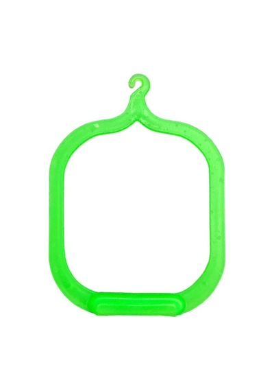 Plastik Renkli Kuş Salıncağı, 20cm, Çok Renkli