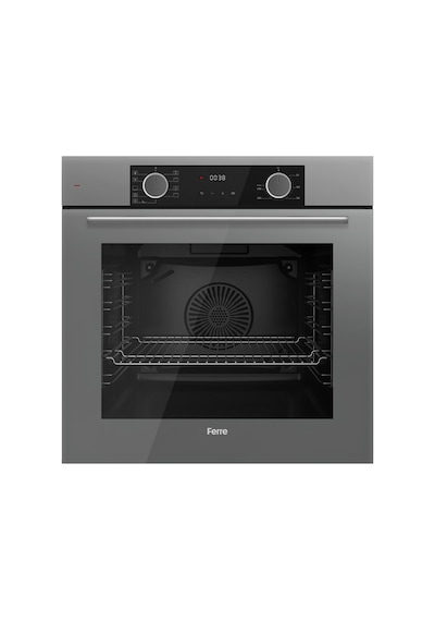 Ferre Fryart SC Serisi Wok'lu Gri 3'lü  XE63CPR-SC408-D088 Ankastre Set