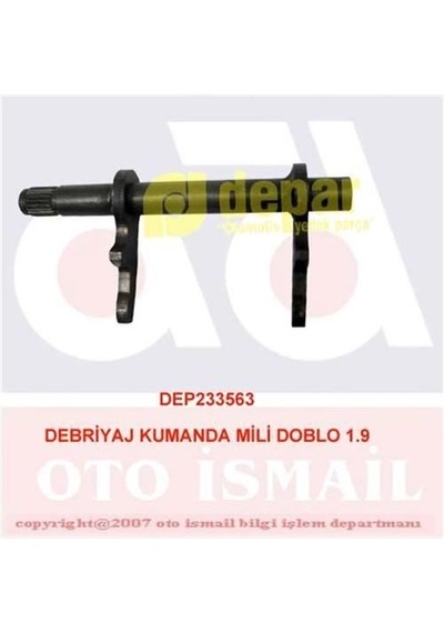 DEPAR 3560 DEBRİYAJ ÇATALI PALIO ALBEA 96- DOBLO 01- 1.3 JTD
