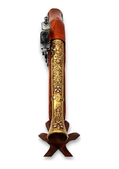 Denix Dekoratif Çakmaklı Tabanca 36 Cm, İngiltere 18. Yüzyıl Flintlock Pistol