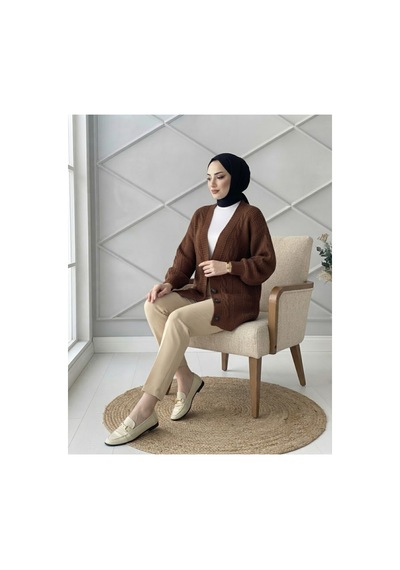 Flex Fashıon Kadın Kışlık Oversize 80 Cm Saç Örgü Kahverengi Triko Hırka Kahverengi - 656385124 Kahverengi - 656385124 Kahverengi Flex Fashıon Kadın Kışlık Oversize 80 Cm Saç Örgü Kahverengi Triko Hırka Kahverengi - 656385124 Kahverengi - 656385124 Kahverengi