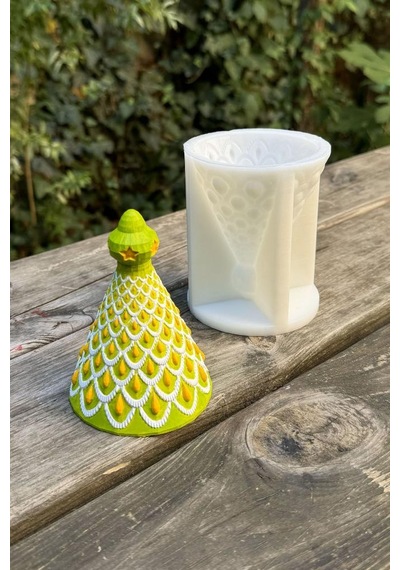 Rufus Concept Fener Ağacı Silikon Mum Kalıbı