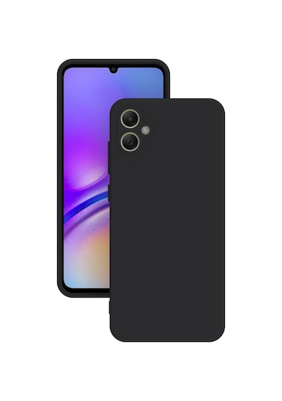 Samsung Uyumlu Galaxy A07 Kılıf Kamera Korumalı Silikon Rubber Arka Kapak Siyah