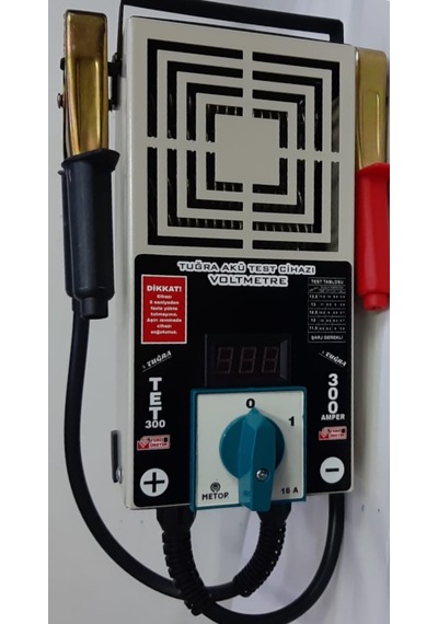 6-12-24 Volt 300 Amper Akü Test Cihazı Üretici Firmadan