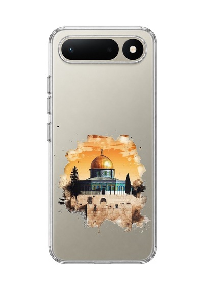 Tecno Spark 50 5g Uyumlu Mescid-i Aksa Tasarımlı Baskılı Silikon Kılıf