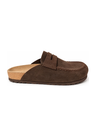 Roy Jones Martin Sabo Unisex Rahat 4 Mevsim Ev - Outdoor Kullanımına Uygun Erkek Kadın Terlik - 7006 Kahverengi