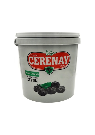Az Tuzlu Gemlik Yağlı Sele Sofralık Siyah Zeytin 231-260 Kalibre 5 KG