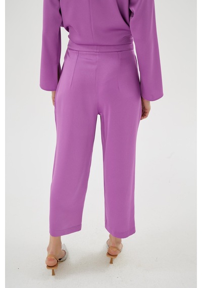 Senna Crıstalle Pants Mor Mor