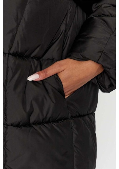 Only Asta Oversize Puffer Kadın Siyah Mont Parka 15293818 001