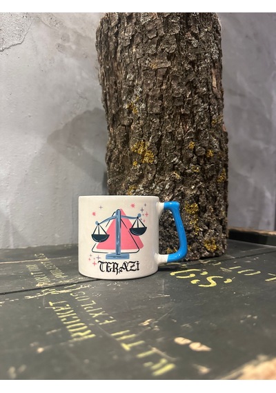 Terazi Burcu Tasarım Kupa