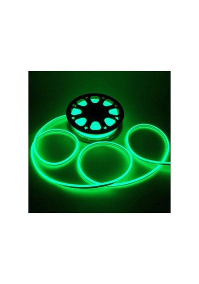 1 Metre Yeşil Renk Neon Led 12 Volt 6x12 İç Ve Dış Mekan Uyumlu İstediğiniz Metre Alabilirsiniz