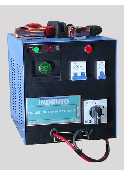 Otomatik Akü Şarj Cihazı 24 Volt 100 Amper Redresör