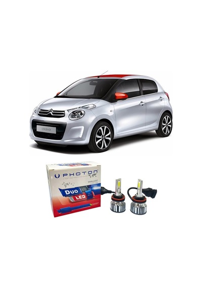 Citroen C1 Sis Far Ampulü H11 Duo Yeni Seri Beyaz 2014-2022