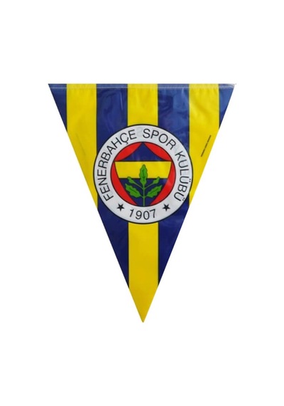 Fenerbahçe Üçgen Bayrak Flama - 3.60 Mt