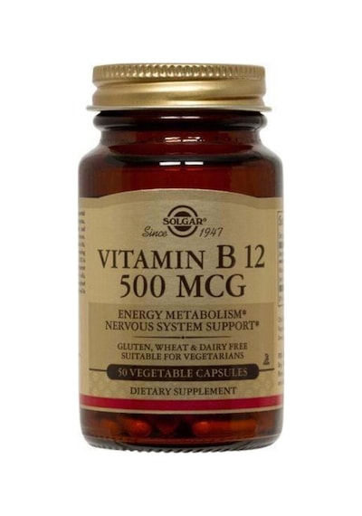 Solgar Vitamin B12 500 Mcg 50 Kapsül