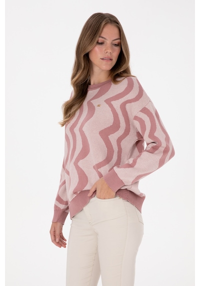 U.S. Polo Assn. Kadın Orkide Bisiklet Yaka Kazak 50308899-VR221