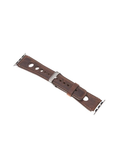 Alpıne Heritage Saddle Hakiki Deri Apple Uyumlu Watch Kordonu - 44/45/46/49mm