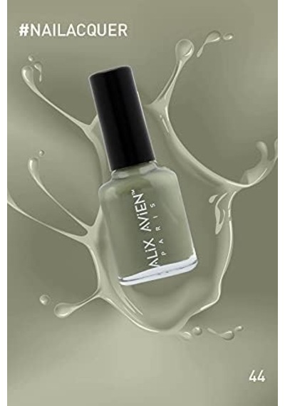 Haki Yeşil 44 - Yüksek Pigmentli Uzun Süreli Kalıcılık Hızlı Kuruma - Nail Lacquer 44
