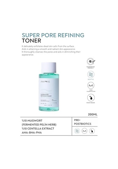 Tr Akne Karşıtı Gözenek Sıkılaştırıcı Tonik 200 Ml Aha Salisilik Asit İle Hassas Ciltler İçin Etkili