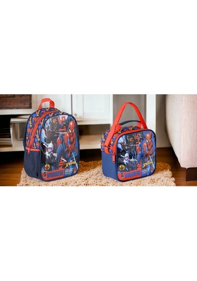 Anaokulu Çantası Hawk Jr Wonder Ve Beslenme Çantası Renkli