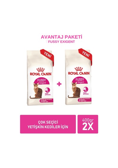 Fussy Exigent 400 Gr X 2 Adet
