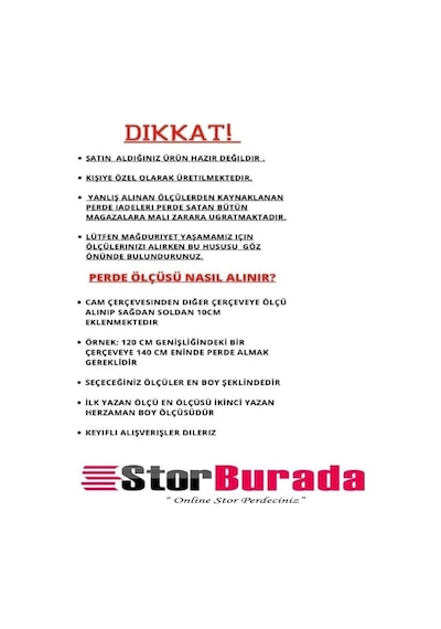 Storburada Çift Mekanizmalı Kirli Beyaz Tül Perde Ve Ekru Stor Perde Stb-104 Diğer