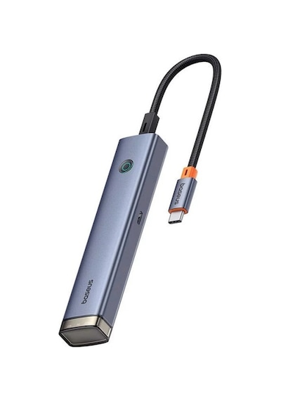 Baseus Ultrajoy 6-port Hub - Uzay Grisi