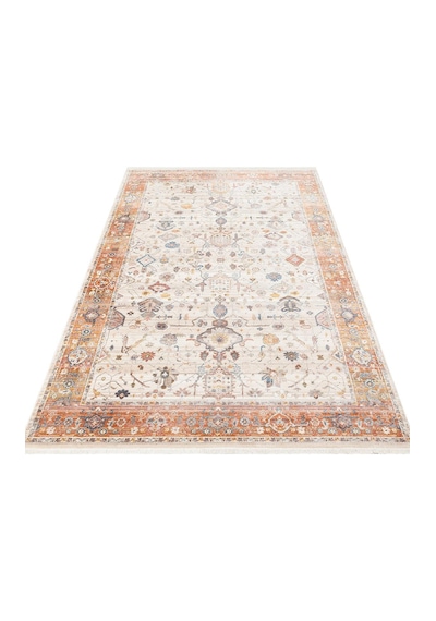 Pıetra Pta 01 Cream Terra Sıcak Renk Tonlarını Etnik Desenler İle Buluşturan Yumuşak Tuşeli Makine Halısı Krem - Turuncu Pıetra Pta 01 Cream Terra Sıcak Renk Tonlarını Etnik Desenler İle Buluşturan Yumuşak Tuşeli Makine Halısı Krem - Turuncu