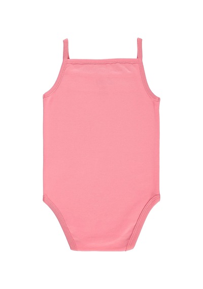 Civil Baby Kız Bebek Çıtçıtlı Badi 3-9 Ay Pembe 14587140513Y-3 Pembe