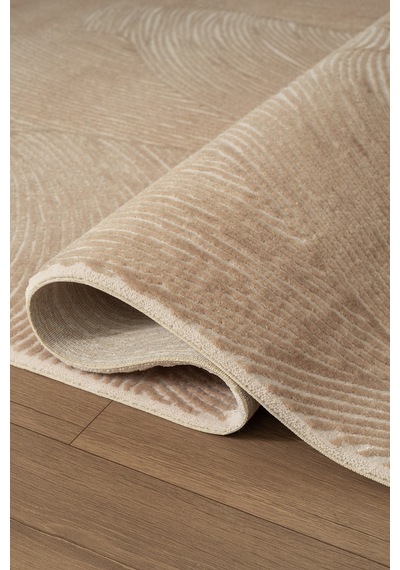 Luxia Lu001b Bej Akrilik Modern Salon Koridor Yatak Ve Oturma Odası Halısı-1770