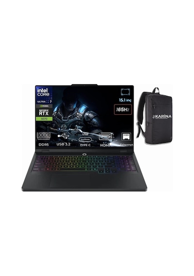 Lenovo Legion 5 15IAX10 83F0008BTR-K014 32 GB 1 TB+1 TB SSD RTX5070 15.1" Free Dos Dizüstü Bilgisayar
