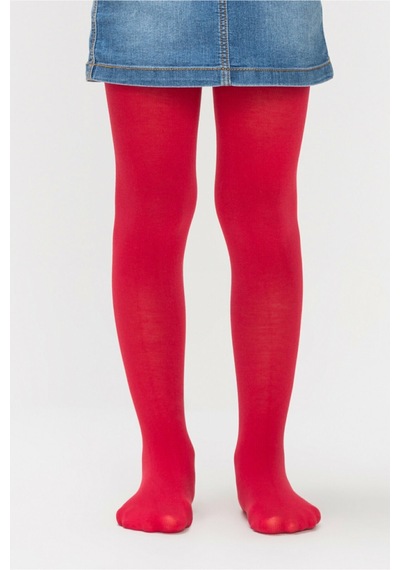 Penti Kırmızı Pretty Extra Cotton Külotlu Çorap