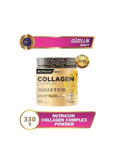 Tr Collagen Complex Powder 5 Tip Kolajen Tip I, Iı, Iıı, V, X Hyalüronik Asit, Elastin, C Vitamini, Biotin Şek
