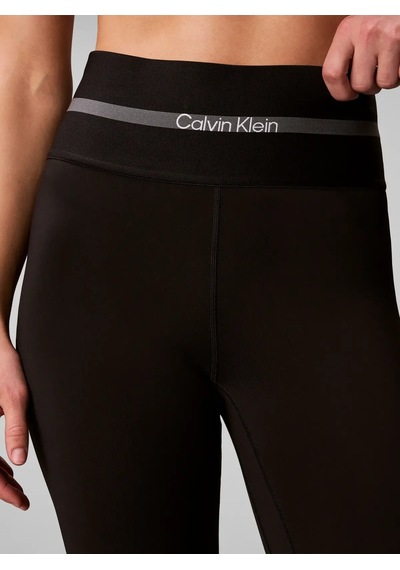 Calvin Klein Icon Sport Wıde Wb 7, Ub1 Siyah Kadın Tayt