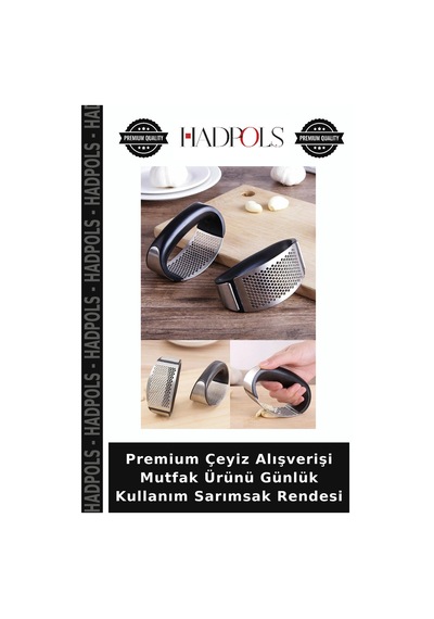 Premium Çeyiz Alışverişi Mutfak Ürünü Günlük Kullanım Sarımsak Rendesi Çok Renkli