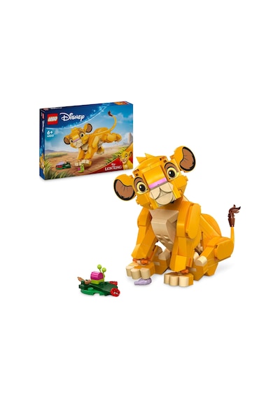 ǀ Yavru Aslan Kral Simba 43243 6 Yaş Ve Üzeri Çocuklar İçin İnşa Edilebilen Yaratıcı Oyuncak Yapım Seti 222 Parça