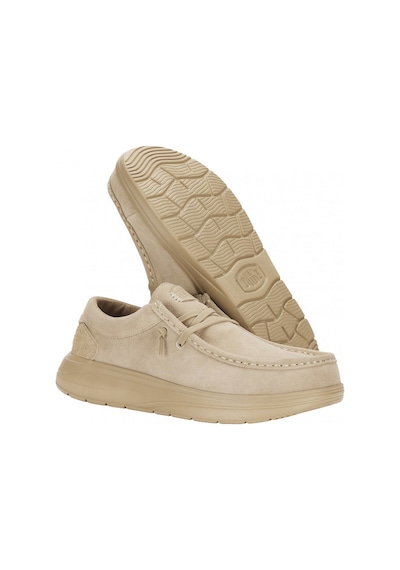 Oxford Klasik Erkek Hd.41975-265 Hey Dude Wally Comf Suede Tan Taba