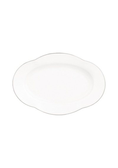 Madame Coco Perle 6 Kişilik 28 Parça Yemek Takımı - Beyaz/silver 8684427195024 Çok Renkli