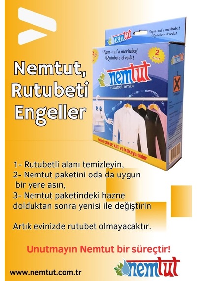 Hastane Ve Muayenehanelerde Rutubet Nem Giderici Kötü Koku Korozyon Önleyici 1 Kutu 2 Paket 1 Kg