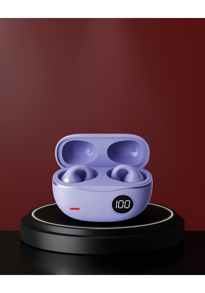 Açık Kulak Bluetooth Kulaklık Klipsli Spor Tasarım, 30 Saat Pil Belirtilmemiş