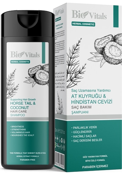 At Kuyruğu Ve Hindistan Cevizi Özlü Şampuan 400ml