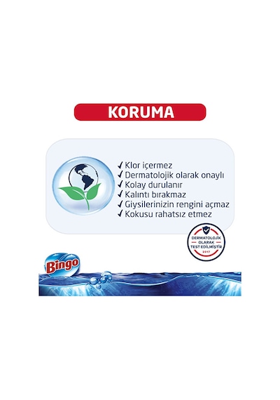 Bingo Oksijen Çamaşır Suyu 750 Ml Hasas Hijyen Ekonomi Paketi 6'l Diğer
