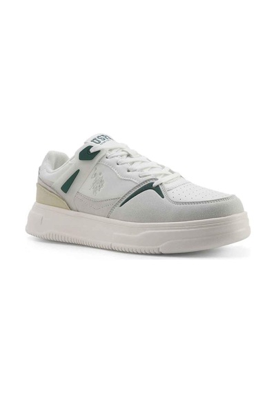 U.s. Polo Assn. Lean 5fx Beyaz Erkek Sneaker Beyaz-yesıl Beyaz - Yeşil U.s. Polo Assn. Lean 5fx Beyaz Erkek Sneaker Beyaz-yesıl Beyaz - Yeşil