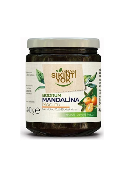 Bodrum Mandalinası Macunu 3 Adet X 240g