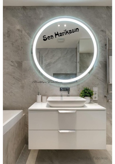 Motivasyon Sticker - Sen Harikasın Dekoratif Duvar Ayna